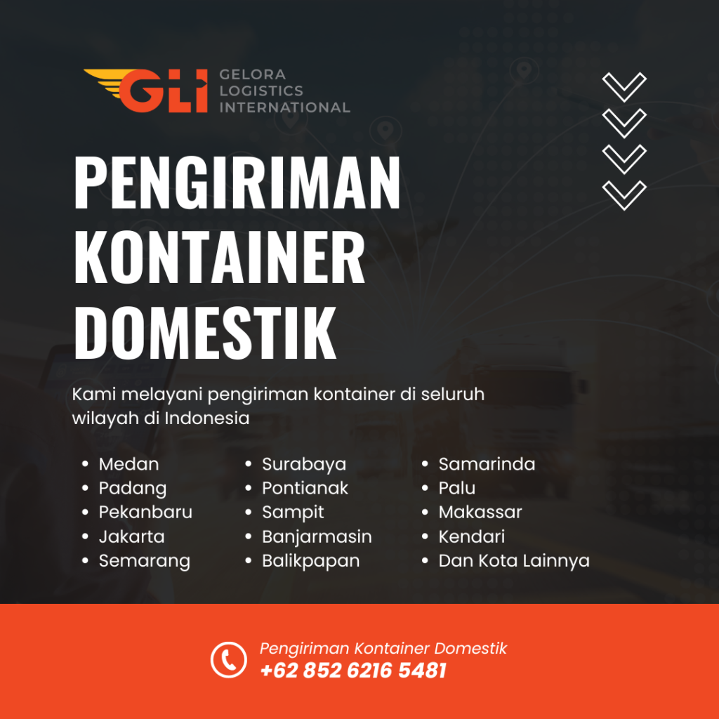 Pengiriman Kontainer Domestik PT GLI